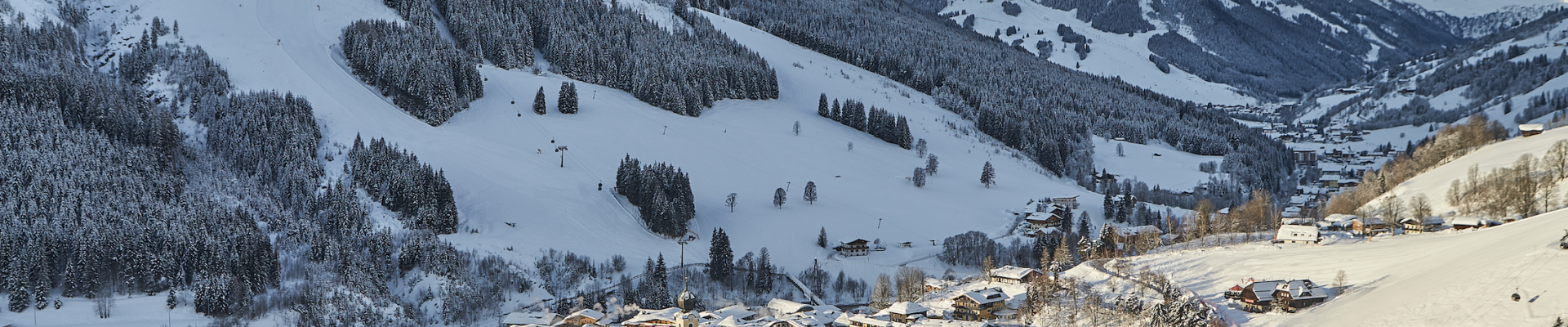 Wintersporten met school in Saalbach